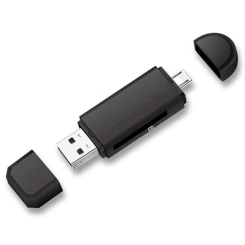 Micro USB+USB OTG Card Reader USB2.0 Memory Card Adapter for PC Android