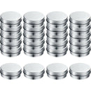 Screw Top Round Aluminum Tins Cans-Aluminum Screw Lid Round Tin Container B F6H9