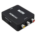 Mini 1080P HDMI to RCA Audio Video AV CVBS Adapter Converter For Smart TV Box TV