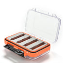 Double Sides Waterproof Pocket Fly Fishing Box Slid Foam Insert Hold 170 Flies /