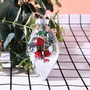 Christmas Ornaments Xmas Tree Drop Pendant Hanging Ball Transparent Clear I