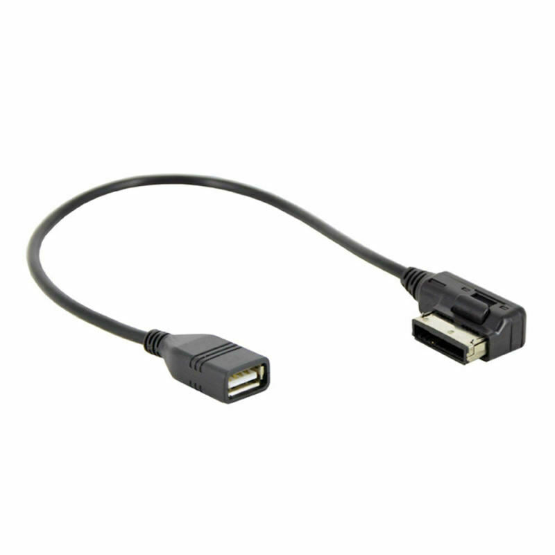 Car AUX Adapter Cable Music AMI USB to Female Data Cable for AUDI A3/A4/A5/A6