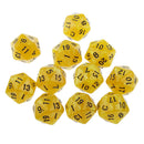 20pcs 20 Sided Dice D10 Polyhedral Dice for Dungeons &Dragons DND RPG MTG