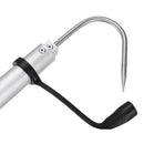 70CM Retractable Fishing Gaff Hook Fishing Gear Hook Tackle with Soft Handl V3W7