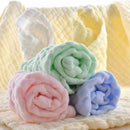 6 layers of washed gauze square towel gauze cotton handkerchief 30x30 small