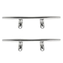 2 Pieces 316 Stainless Steel Boat Cleat Dock Cleat Hollow Base Boat Cleat