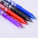 1PC Blue 0.5mm Pen Erasable Roller Ball Gel Ink Friction Medium Tip Eraser