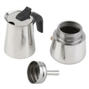 2-Cup Coffee Percolator Stainless Pot Stovetop Jug Maker Moka Espresso Latte