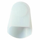 Rubber Clarinet Saxophone Mouthpiece Cap Protect Delicate Tip White