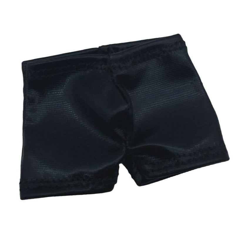 1:6 Soldier Artificial Leather Man's Shorts for 12'' Phicen Kumik Hot Toys