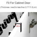 Wrought Iron Cabinet Door Clip Hanging Garbage Bag Rack Collapsible Garbage