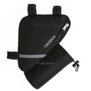 Cycling Bike Bicycle Tube Front Frame Triangle Bag Water Bottle Holder Black