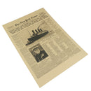york time kraft paper bar poster retro historical moment poster wall