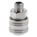 Set of 6pcs Quick Coupler Set Air Hose Connector Fittings 1/4'' NPT Tools