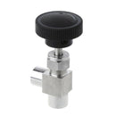 1/8" Equal Female Thread 304 Stainless Steel Flow Control Shut Off Needle Valve
