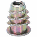 50pcs M5x13mm Screw to Nut Interface Insert Thread for Wood Furniture F9E1