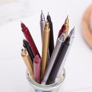 5Pcs Stationery Gel Pens Cool Metallic Kids School Fountain Pens Black 0. Dwwj