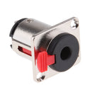 1/4 Inch Female Stereo and Mono/TRS and TS Audio Socket - 6.35mm Stereo and Mono