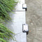 LED Wall Lamps Waterproof Stair Lights Solar Powered Courtyard Street Lamps