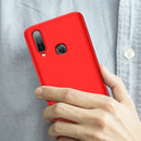 Universal Mobile Phone Case Frosted Protective Cover for VIVO Y12/ Y17 Red