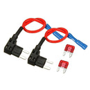 2 Packs Micro Fuse Tap Fuse Holder Add A Circuit