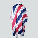 Professional Hair Salon Cape with Snap Closure - 120x145cm (47 x 57inch) -