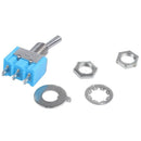 AC 125V 6A SPDT ON-ON 3 Pin Latching Micro Toggle Switch 15 Pcs R3G5
