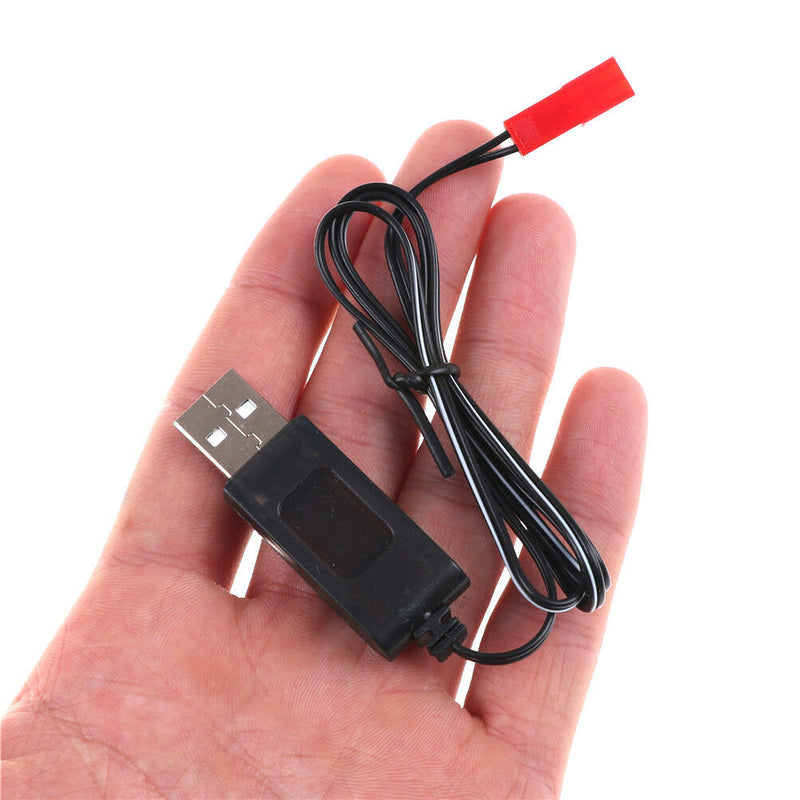 3.7V Black USB Charger Adapter Cable For Sky Viper Drone Helicopte RES