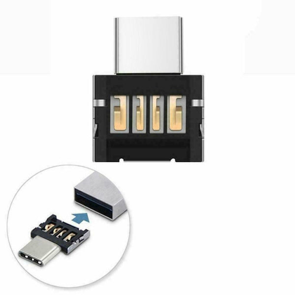 USB-C 3.1 Type C Male to USB Female OTG Adapter Converter For Tablet Phone Z2U6