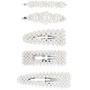 5 Pieces Hair Barrettes Hair Pins Decorative Wedding Bridal Artificial Pear
