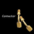 Split Ductless Service Port Adapter R410a 5/16'' SAE Female to 1/4'' Sae Ma C8R8
