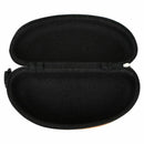 Protective Moulded Sunglasses and Reading Glasses Case Orange Zipped