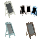 Wood Chalkboard Stand Blackboard for Wedding Party Coffee bar White