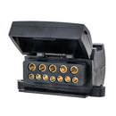 12 Pin Australian Trailer Flat Female Socket Caravan Connector with PVC Cap