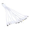 10 in 1 Multifunction Universal Cable Charger Adapter USB Data Cable Wire