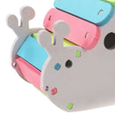 Colorful Hamsters Hideout SNAIL Shape House Climbing Hut Pet Bedding Cage Teeth