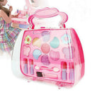 Children Girls Pretend Play Kit Cosmetic Carrying Bag Set Beauty Set Xmas