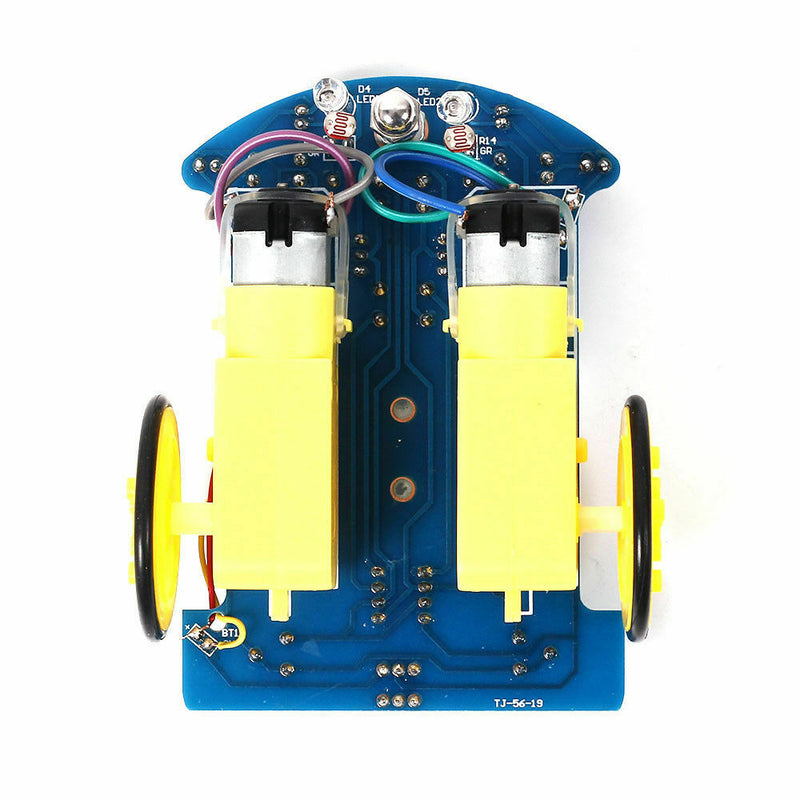 2WD DIY Smart Tracking Line Robot Car Suite Chassis Reduction Motor For Arduino