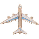 Alloy Airplane Brooch Pins Enamel Plane Brooches For Women Men Costumes