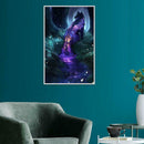 5D DIY Full Drill Diamond Painting Novelty Wolf Cross Stitch Embroidery Kit