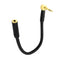 3.5mm Male to 3.5mm Female 1/8" to 1/8" 90 Degree Right Angle Jack Cable