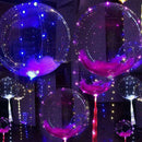 18" Luminous Led Balloon Party Wedding Birthday Christmas New Decor R0U0 P9L3
