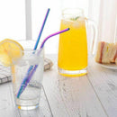 Reusable Stainless Steel Straws,Set of 10 Extra Long 10.5inch Metal Drinkin D5R4
