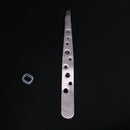 2pcs precision eyebrow tweezers of out ultra fine point stainless steel tweeR3C