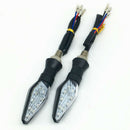 4pcs Motorcycle Sequential Flowing 12 LED Turn Signal Indicator Light Turn Light