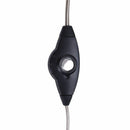 Black 2 Pin PTT Mic Headset for Kenwood Radio QUANSHENG PUXING WOUXUN HYT T