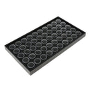 Organizer Tray with 50 Bottles Set for Nail Art Diamond Painting Rhinestone