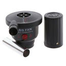 Electric Barbecue BBQ Grill Fan Camping Cooking Air Fire Blower Gun Outdoor FT