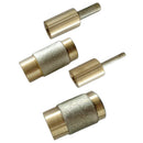 4Sets Stained Glass Grinder Head Bit Diamond Grinding Wheel for Tile Glass