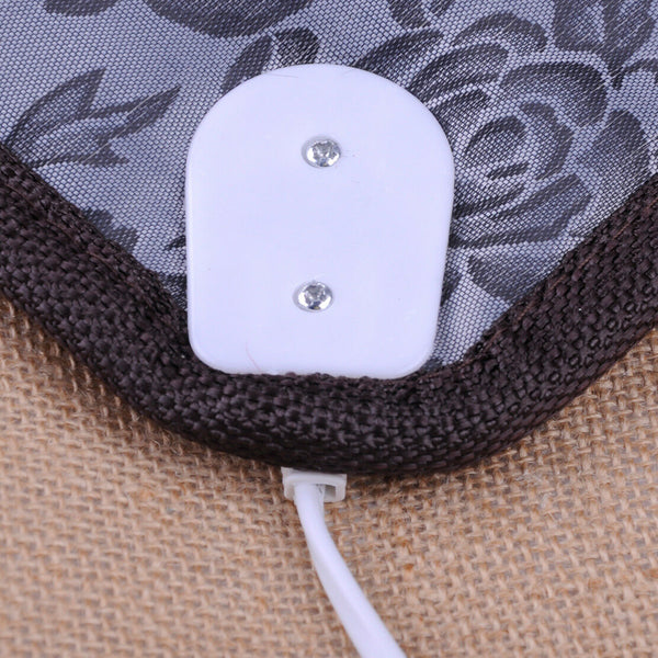 45x45cm Pet Dog Cat Electric Heat Pad Heating Mat Warm Bunny Bed Blanket Heater